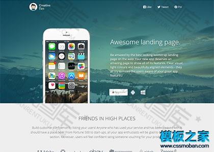 App互联网应用开发公司模板图2