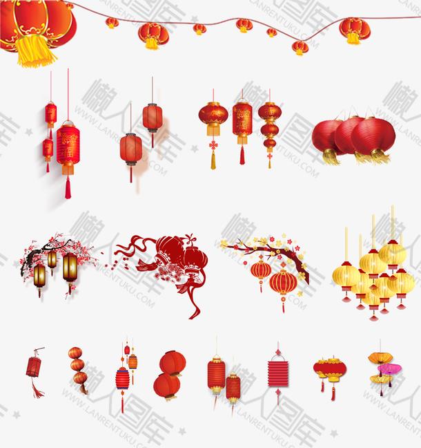 节日灯笼挂饰图1