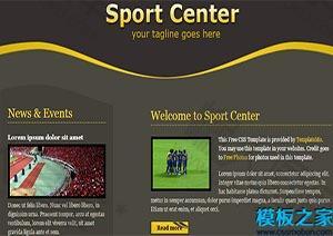 体育运动网站html模板