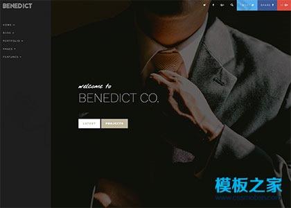 个人摄影师照片展示网页模板图2