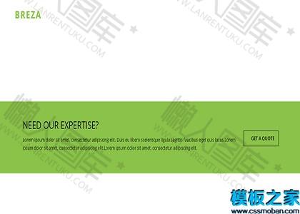 响应式自定义单页网站模板图2