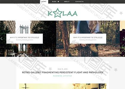 kalaa个人博客html5模板图2