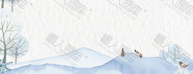文艺清新白色banner图1