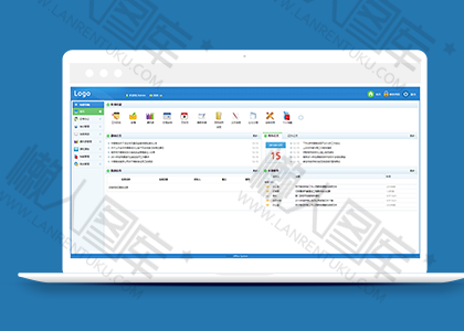日常辦公oa管理系統後臺模板