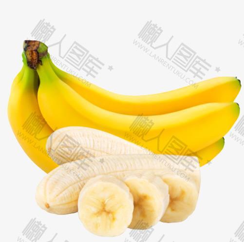 香蕉实拍摄影图