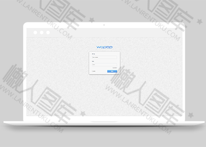 网站登录界面html设计图2