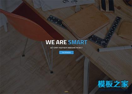简单的网站设计模板图2