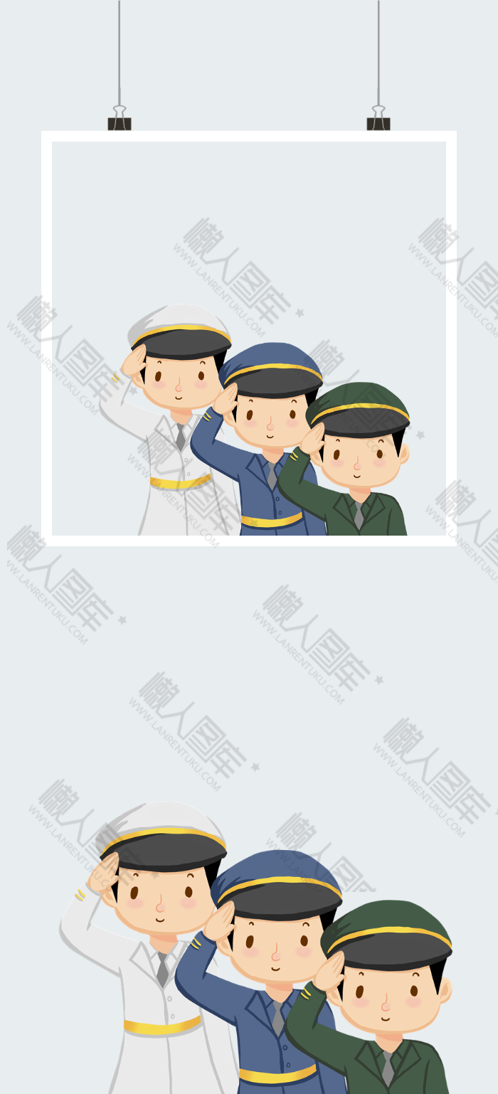 海陆空三军形象图案图2