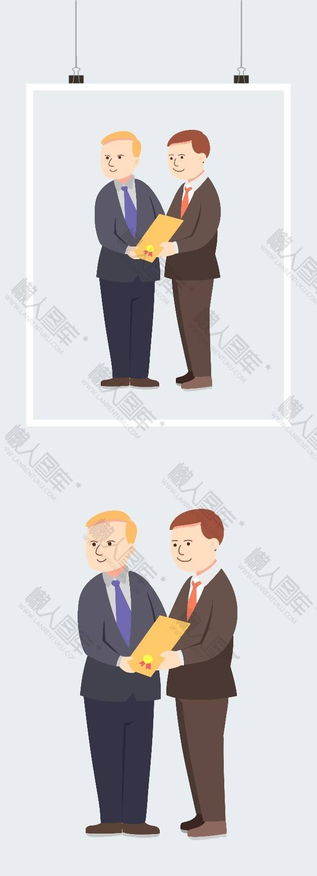 卡通人物颁奖图片图2