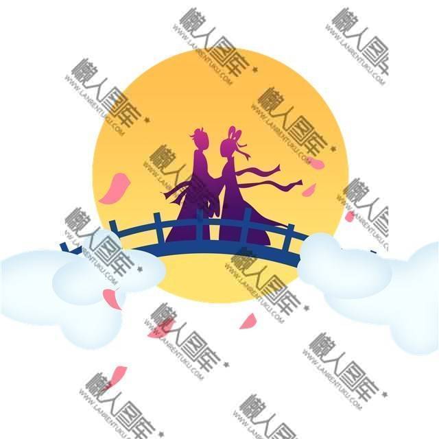 牛郎织女鹊桥相会图片图1