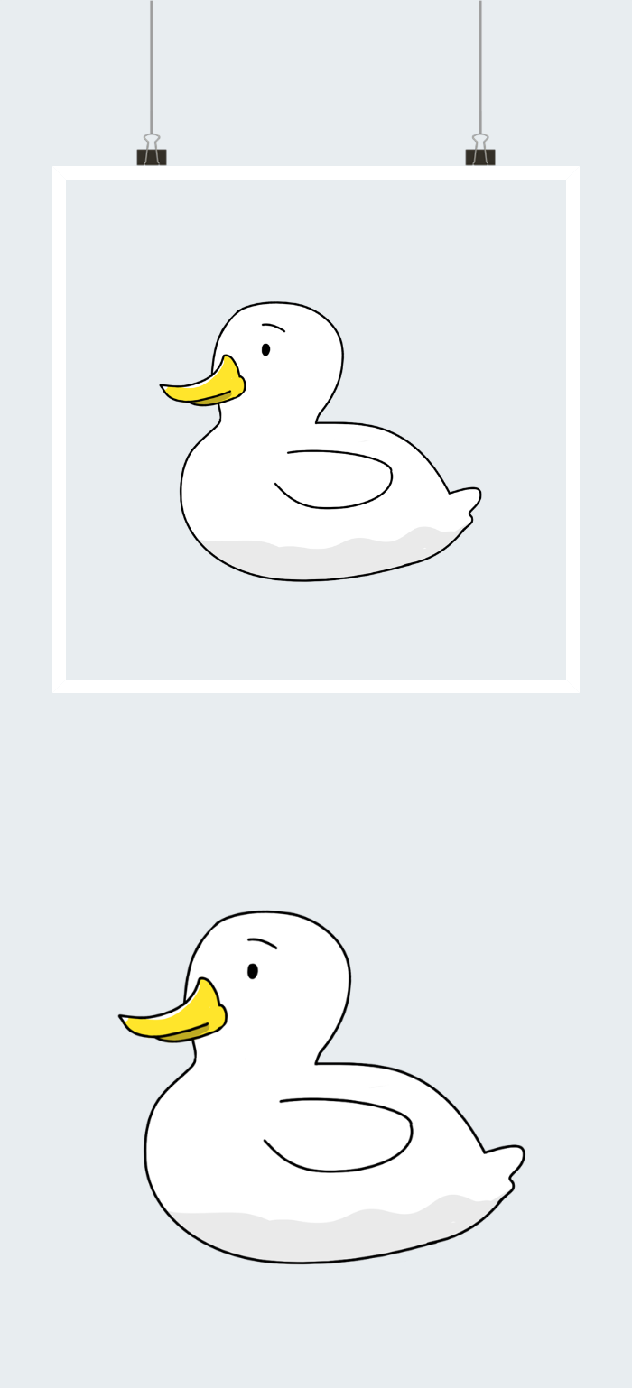 忧愁的小鸭子图片图2