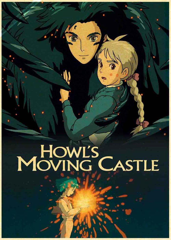 哈尔的移动城堡宣传海报