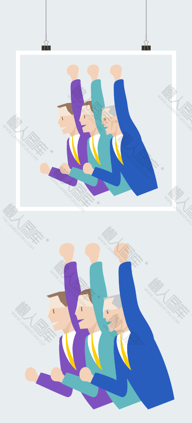 青春励志创意插画图片图2