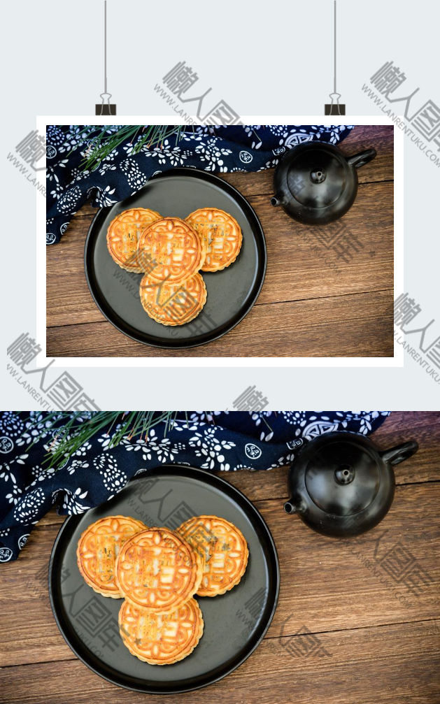 豆沙月饼图片图2