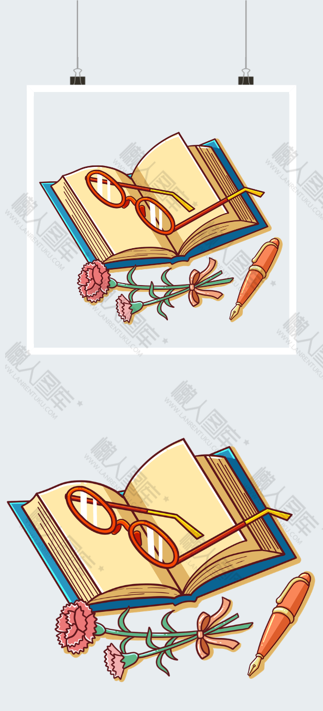 教师节礼物插画图片图2