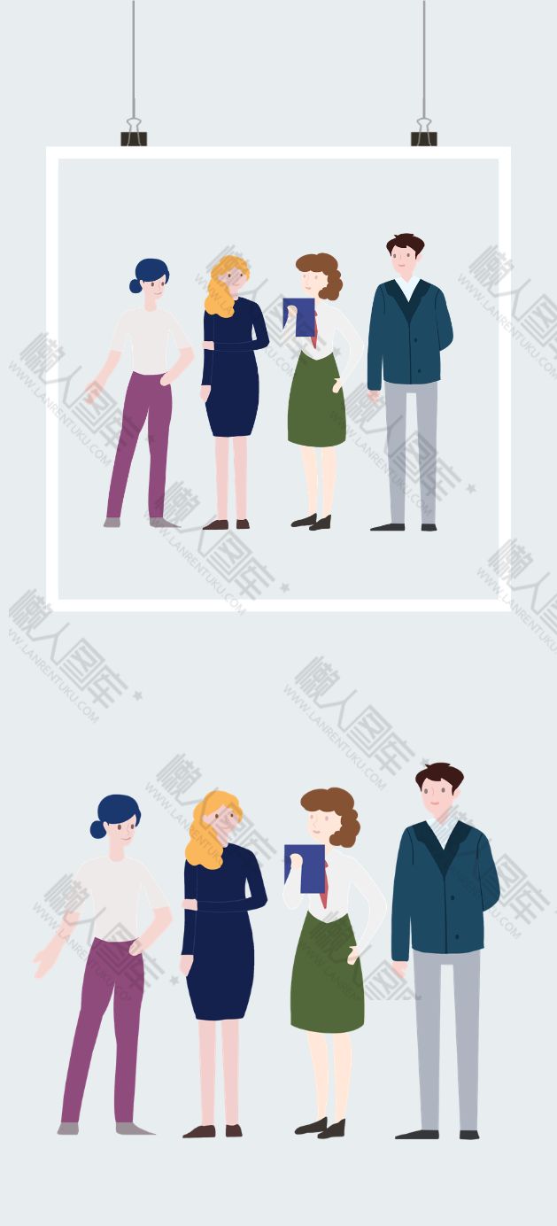 扁平人物图2