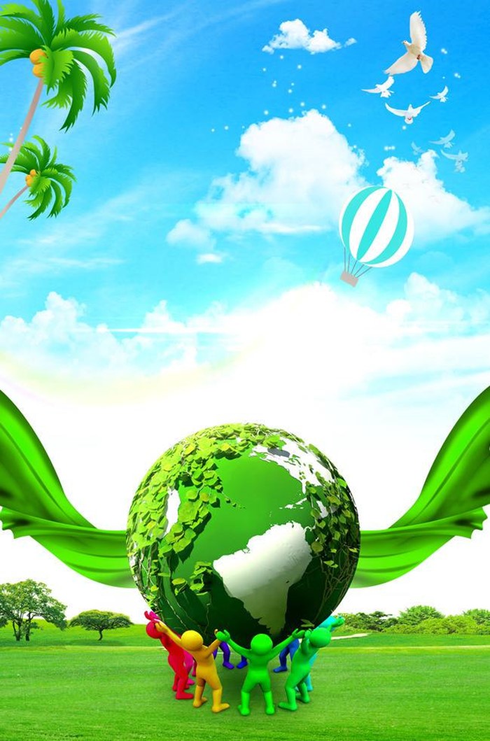绿色环保公益主题海报图片