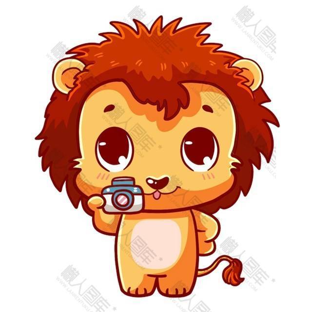 卡通狮子图片图1