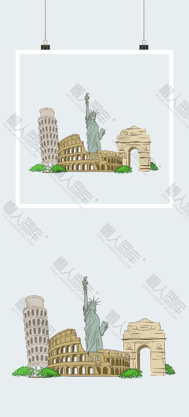 旅行城市西方建筑图片图2