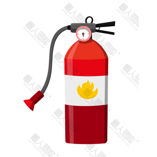 消防灭火器免扣素材图1