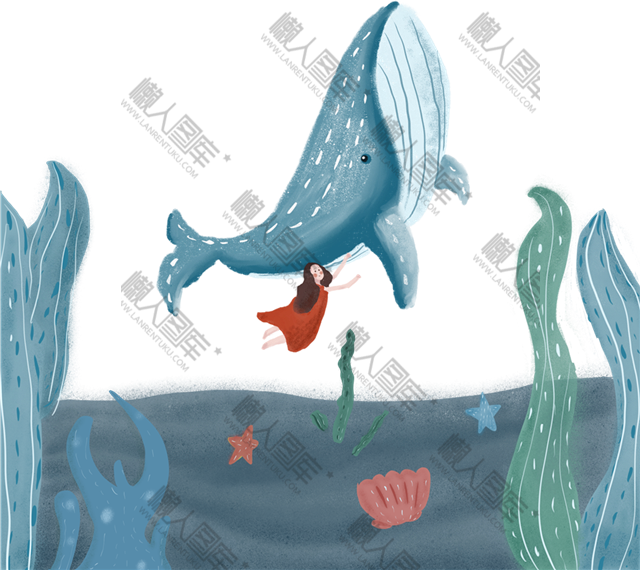 海洋动物插画图片
