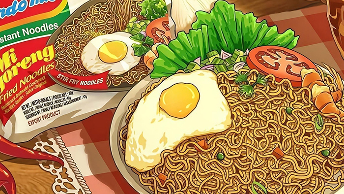 动漫里的令人垂涎的美食图片图1
