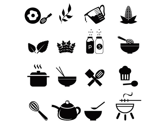 厨房工具图标素材图1