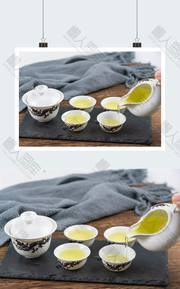 绿茶摄影图图2