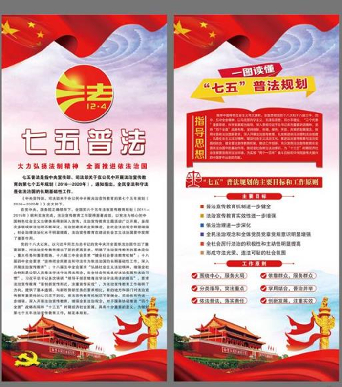普法展板图1