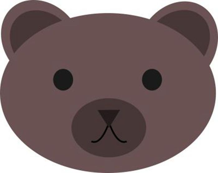 小棕熊卡通图片图1