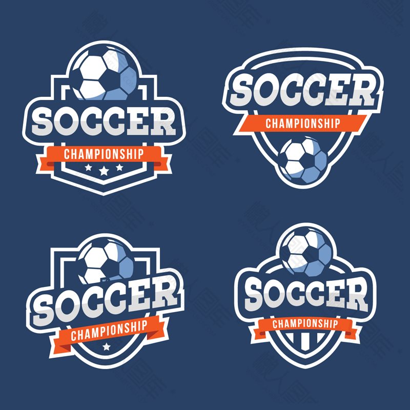 足球队logo图片设计