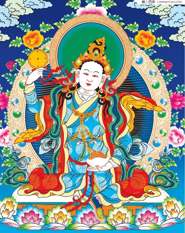 藏传佛教唐卡图片