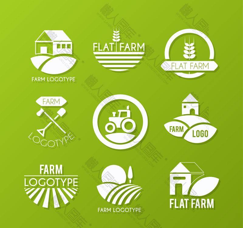 自然农场logo设计