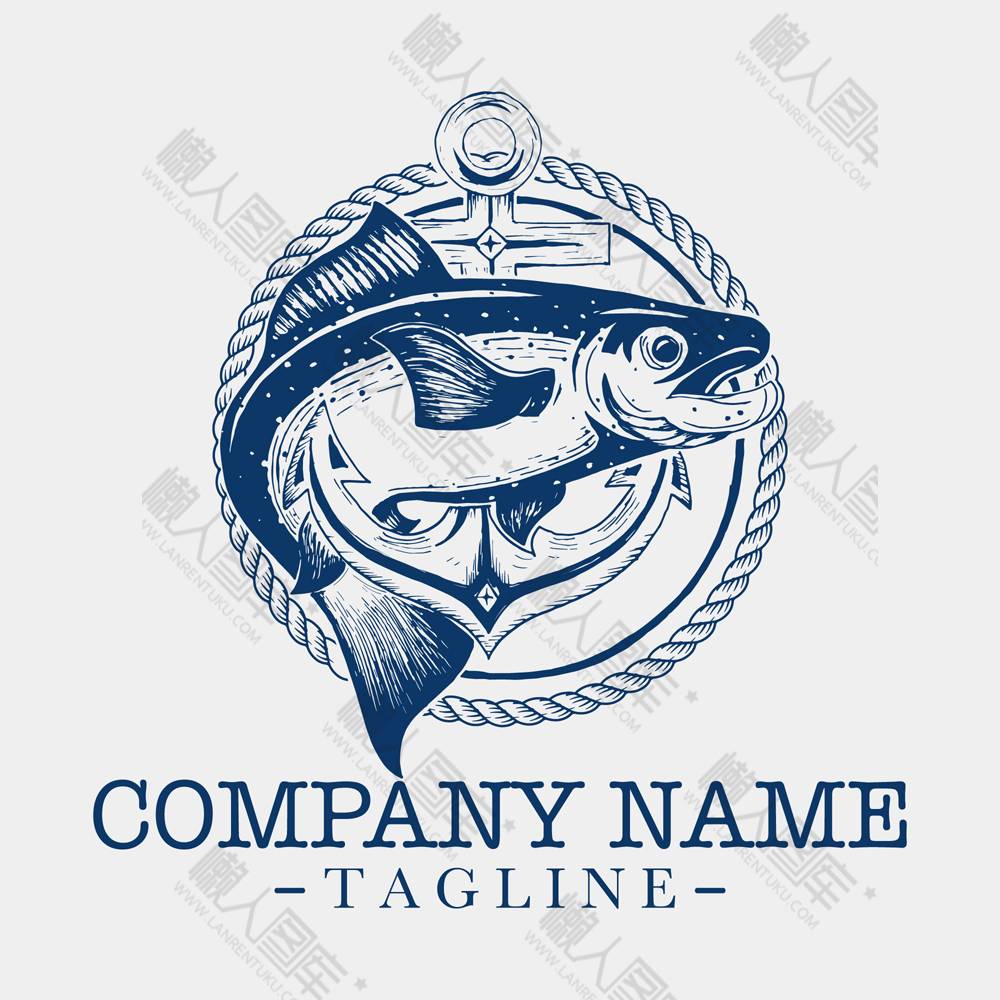 渔具公司logo设计