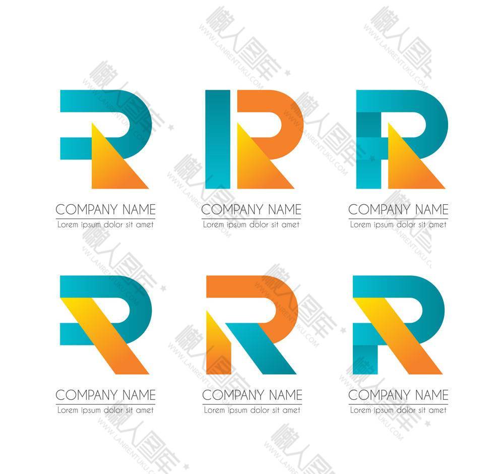 字母R商务标志