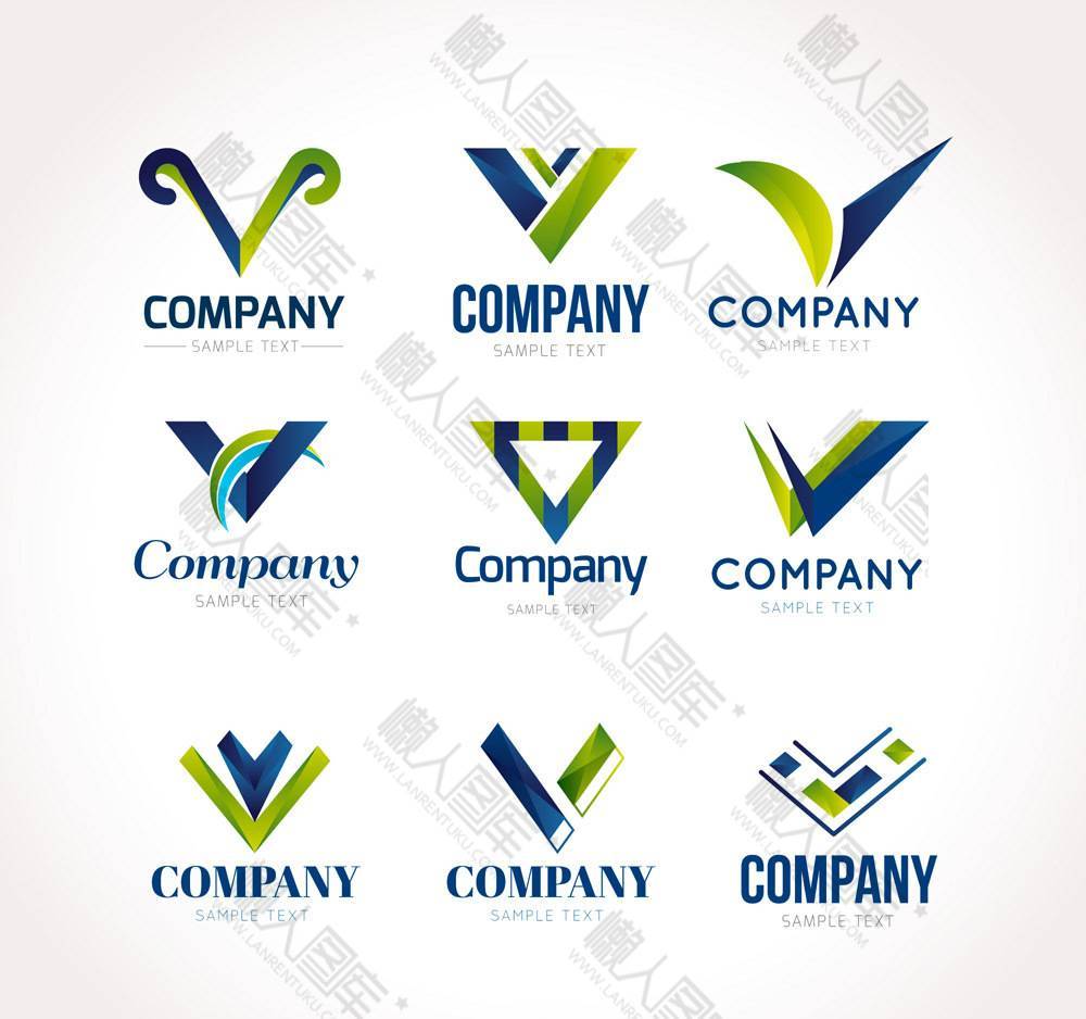 创意字母商务logo设计