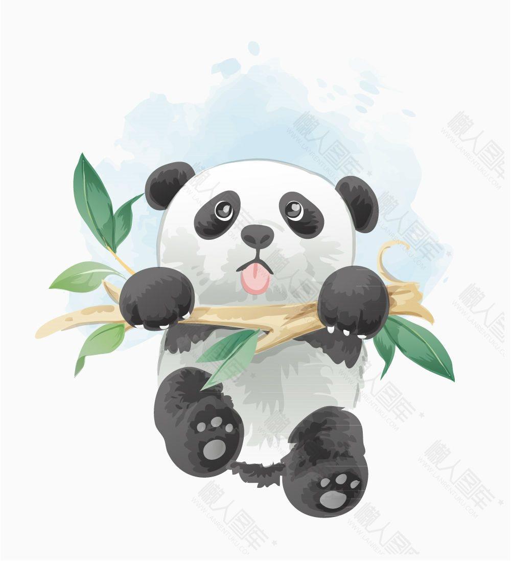 大熊猫图片卡通