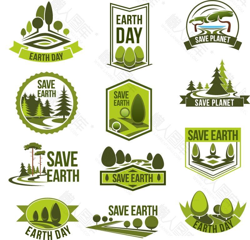 拯救地球标志