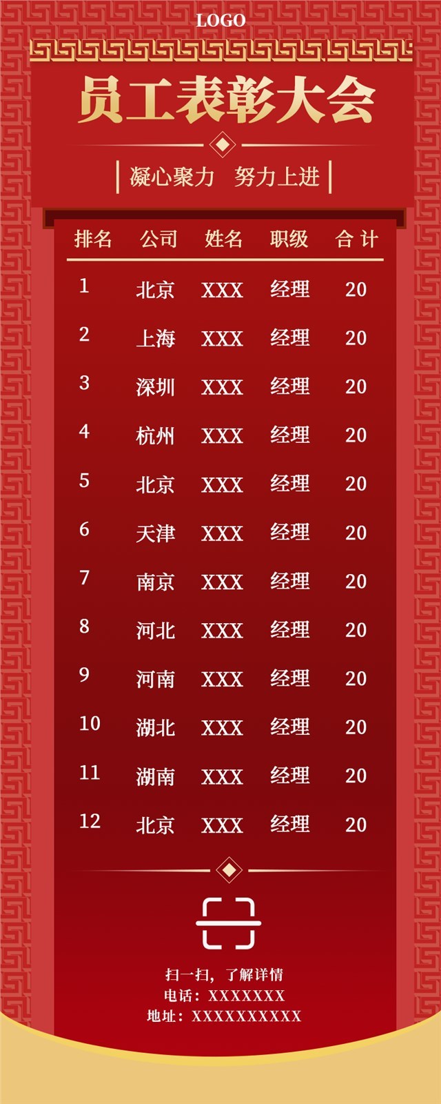 员工表彰大会长图图1