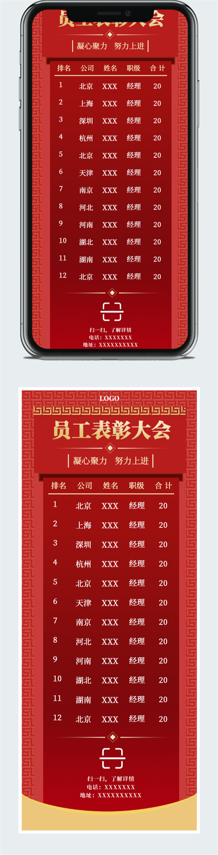员工表彰大会长图图2