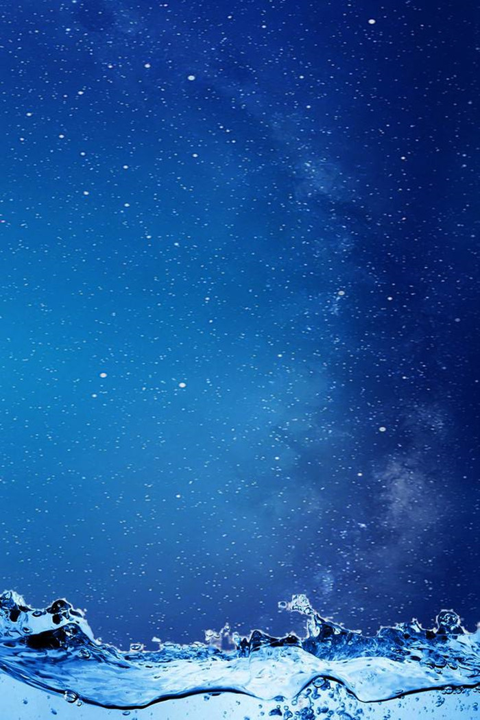 海报背景竖版蓝色