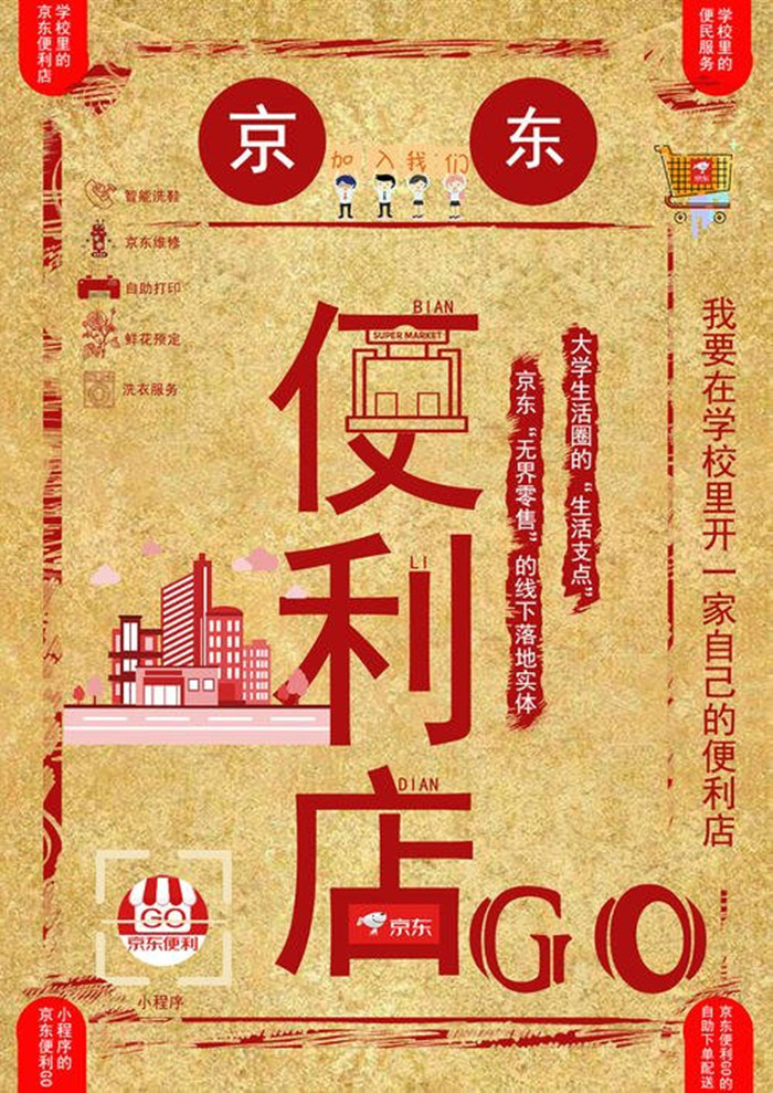京东便利店海报