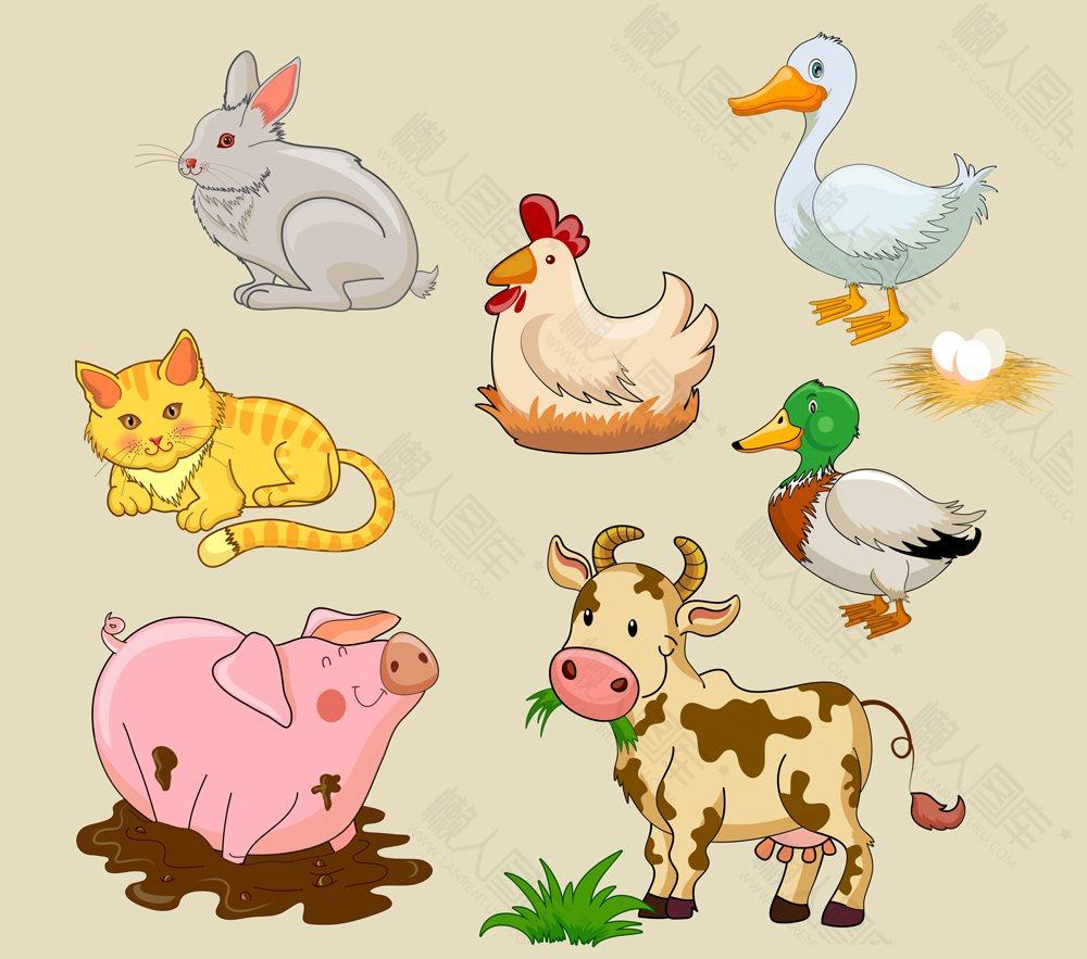 农场动物图片