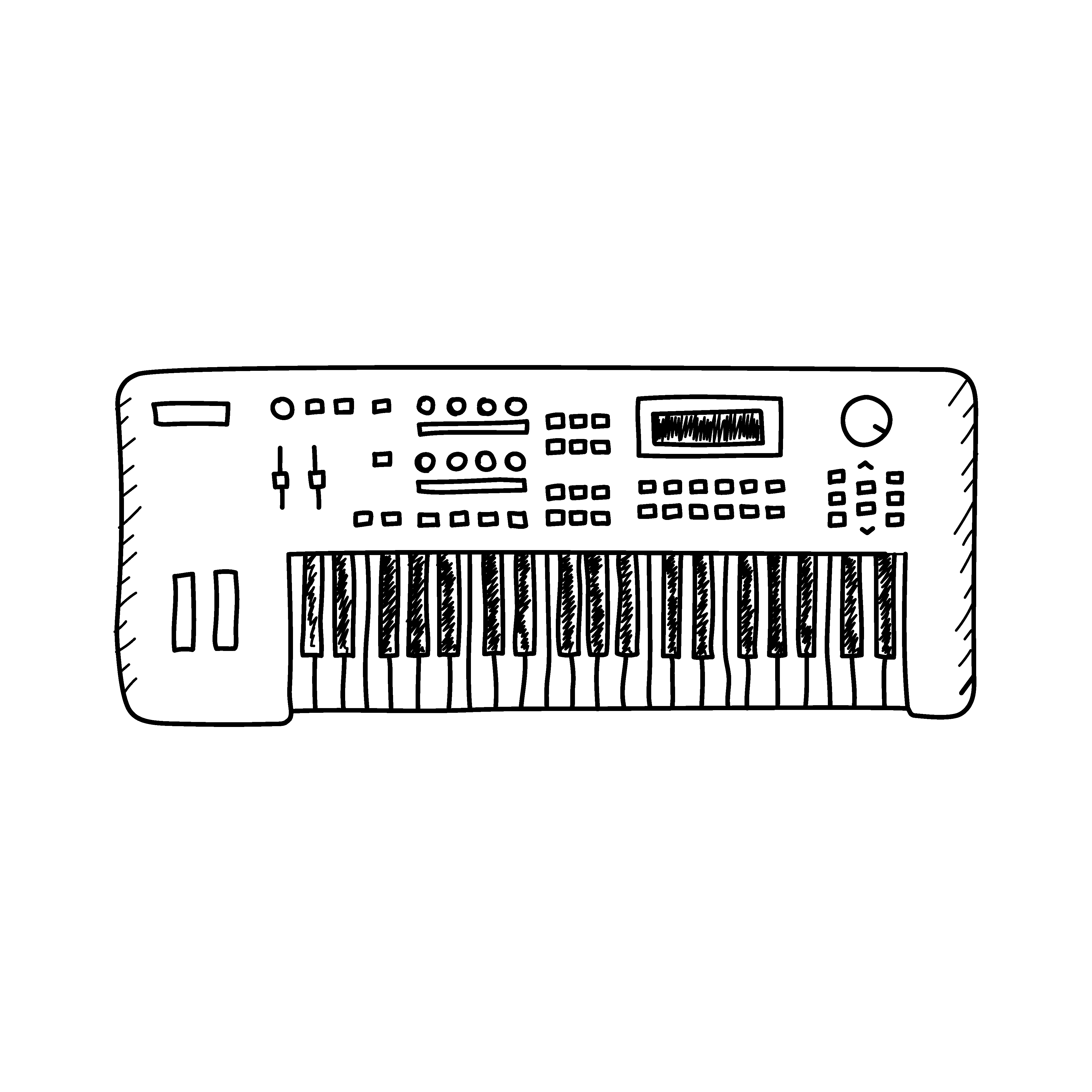 简易电子琴图片图1