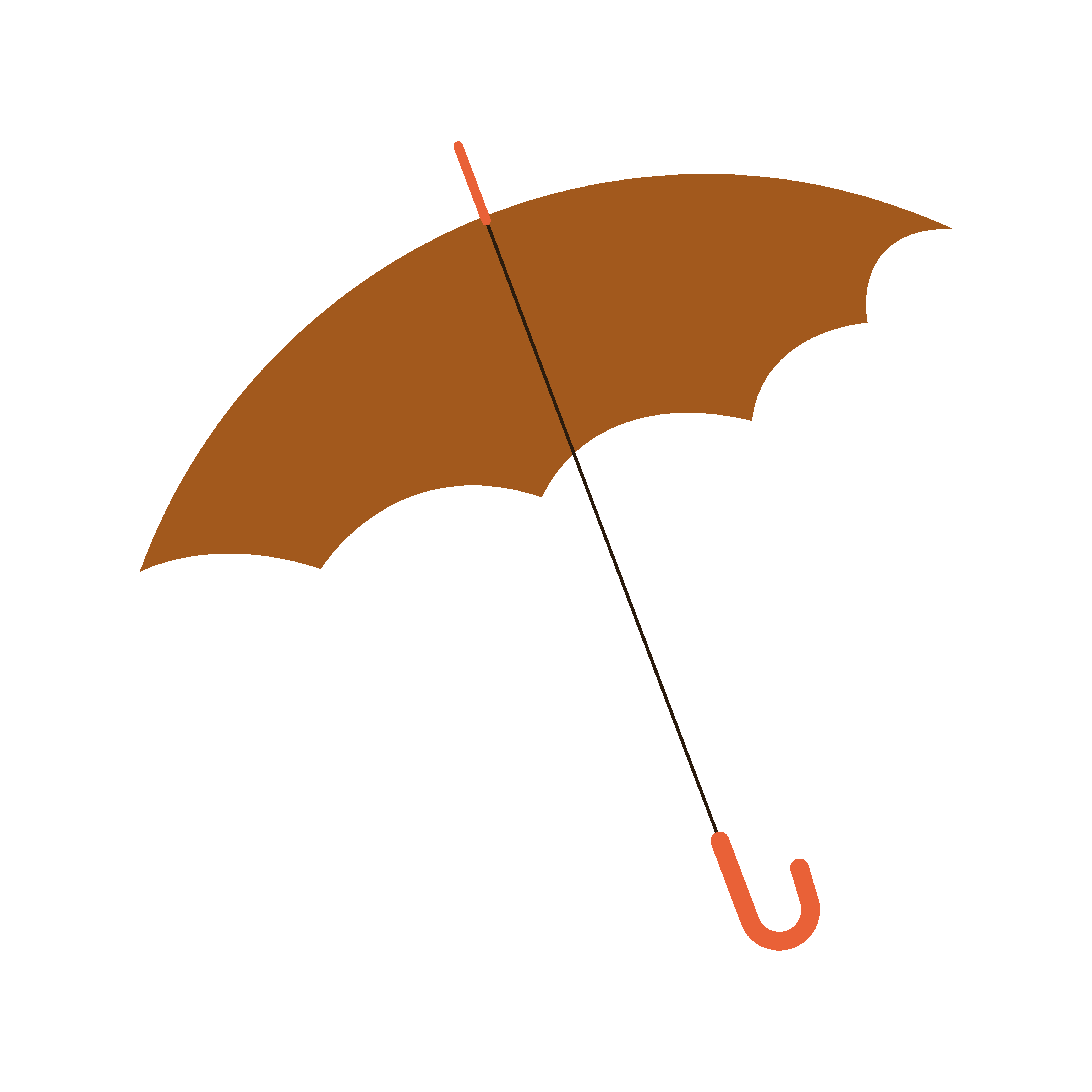 唯美雨伞矢量图 唯美雨伞矢量图设计素材下载 懒人图库