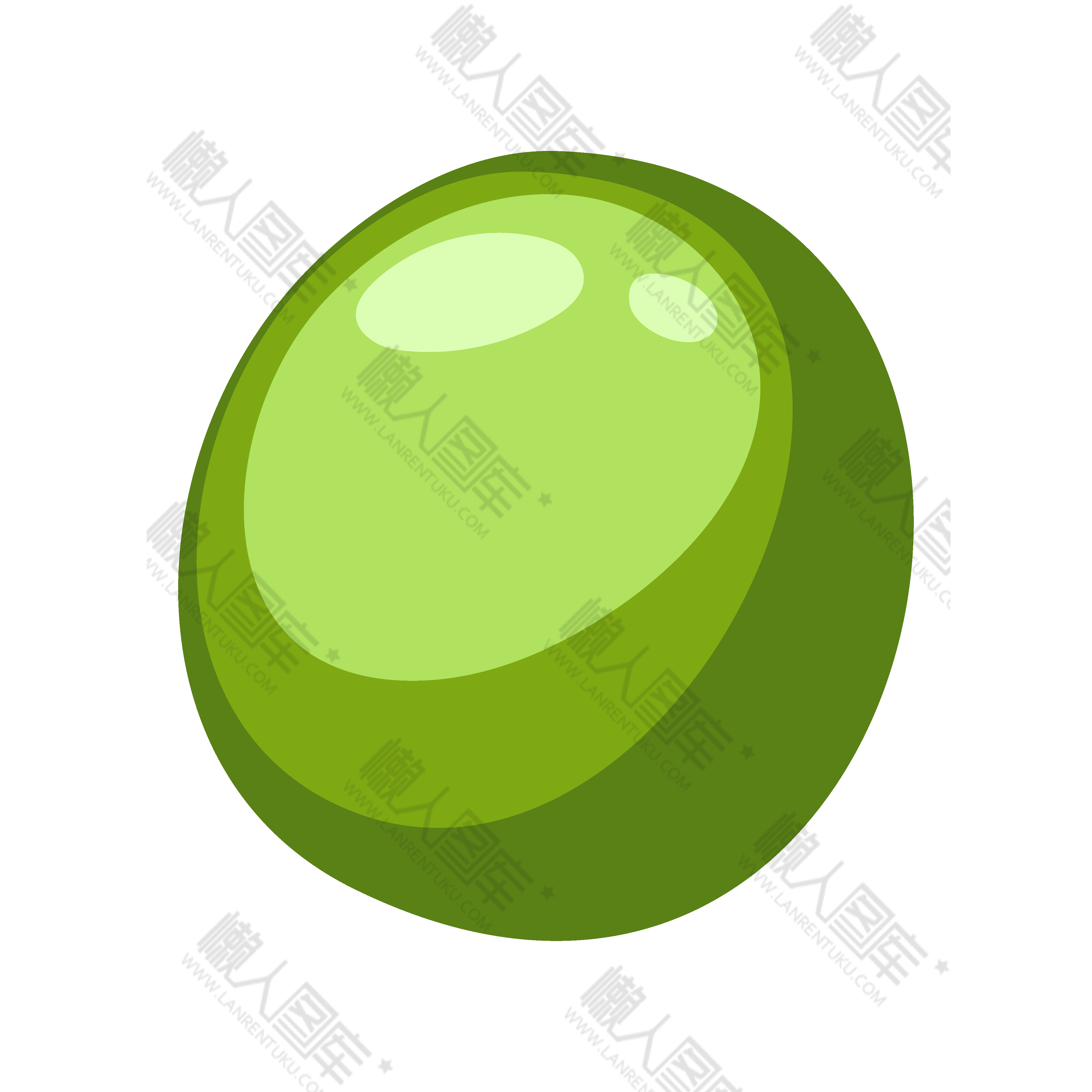 青豌豆矢量图图1