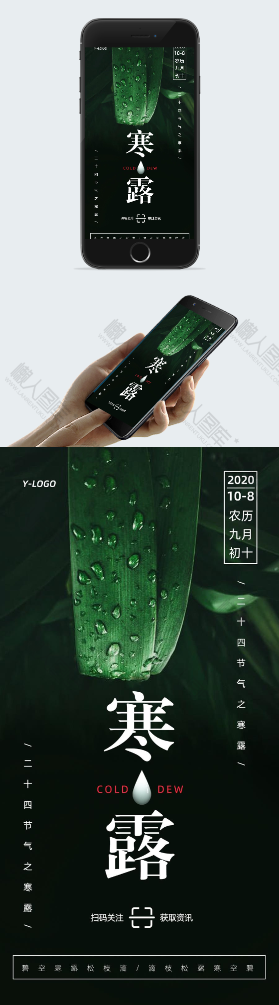 24节气寒露三候海报图2