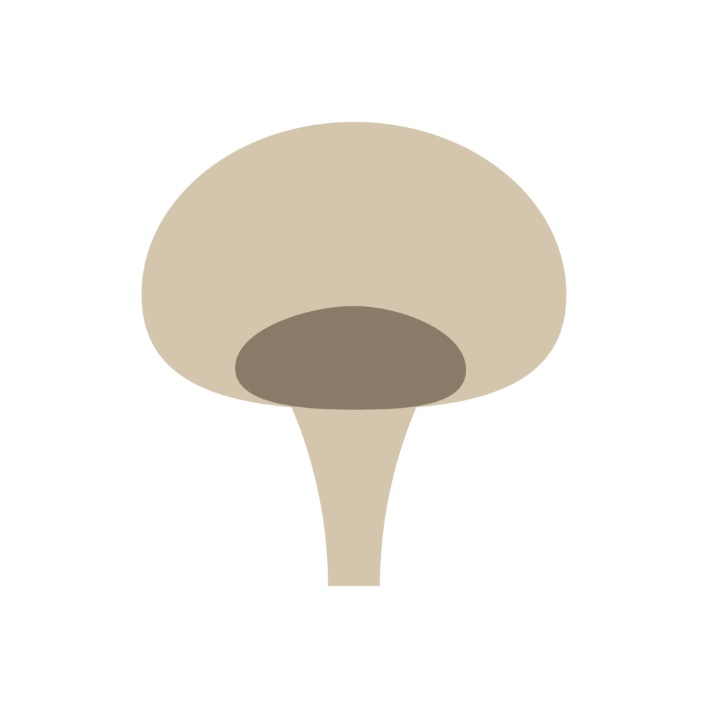 简约蘑菇矢量图