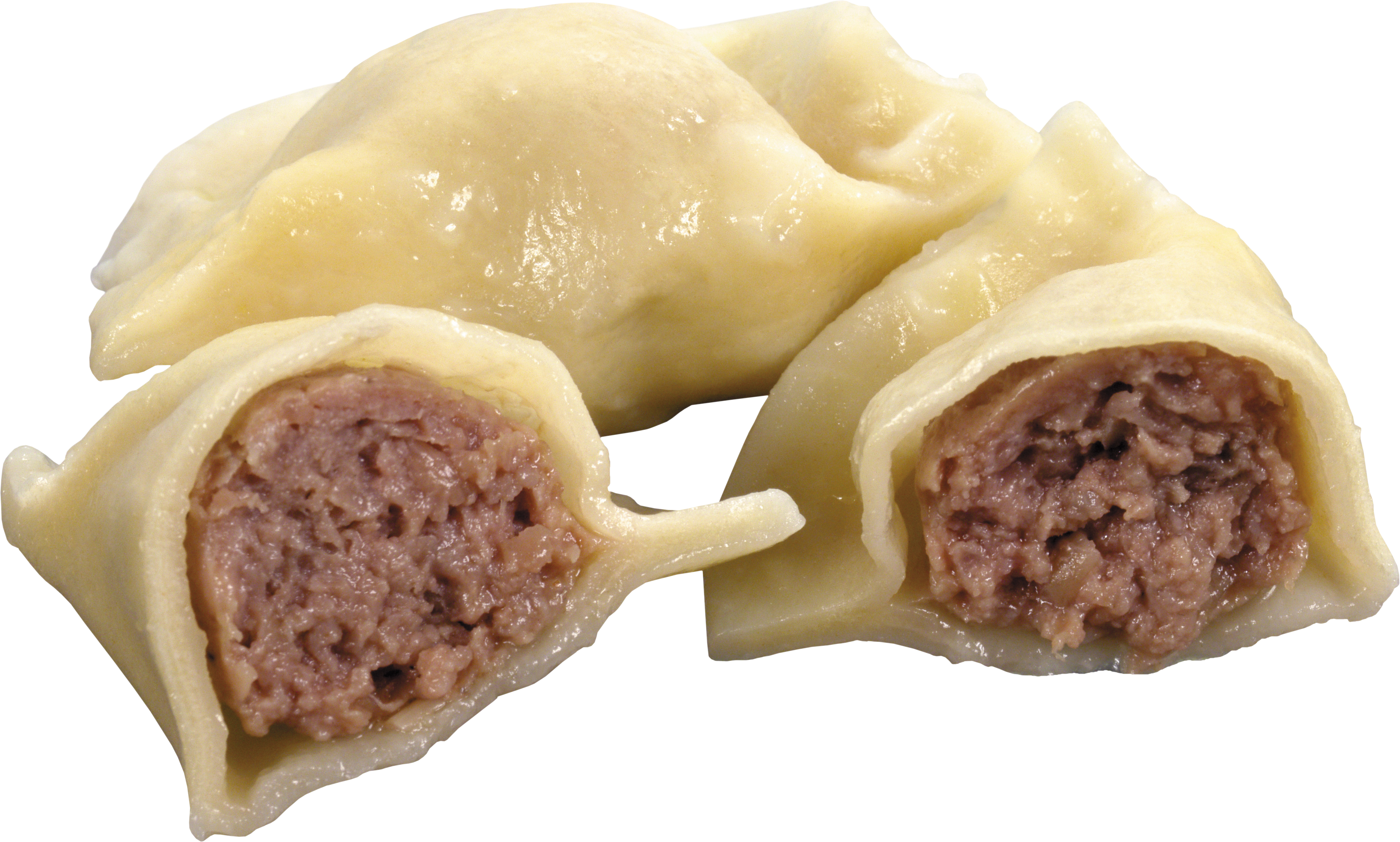 肉馅水饺矢量图图1