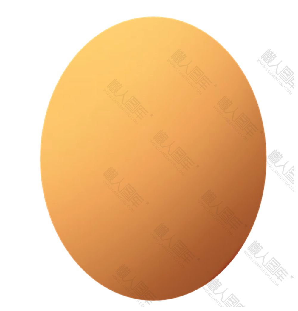 单个鸡蛋矢量图